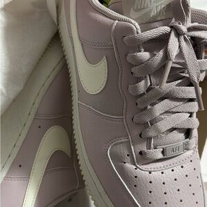 Nike Women's Sneakers - Soft Purple and Cream